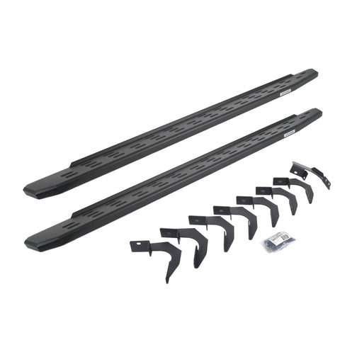 Go Rhino RB30 Running Boards w/Mounting Bracket Kit 99-16 Ford F-250/F-350 - Powder Coat