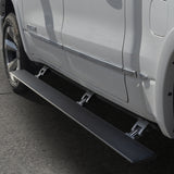 Go Rhino E1 Electric Running Board Kit - Three Brackets Per Side - 22-24 Toyota Tundra - Protective Bedliner