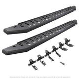 Go Rhino RB20 Running Boards w/Mounting Brackets Kit 99-16 Ford F-250/F-350 - Powder Coat