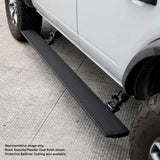 Go Rhino E1 Electric Running Board Kit - Two Brackets Per Side - 19-24 Ford Ranger - Protective Bedliner