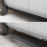 Go Rhino E1 Electric Running Board Kit - 2 Brackets/Side - 08-16 Ford F-250/F-350 Ext. Cab - Powder Coat