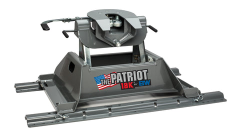 B&W Patriot 18K 5th Wheel Hitch Kit with Rails