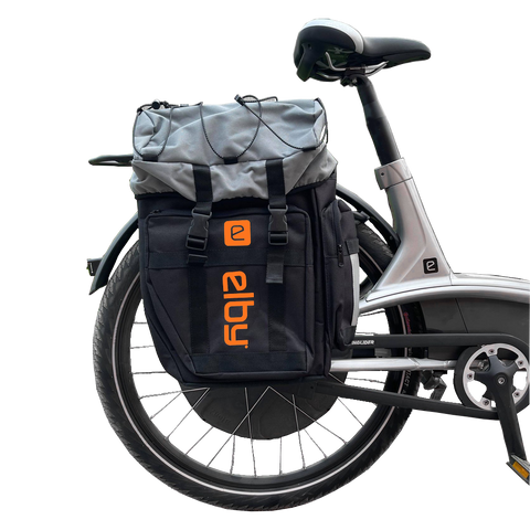 Elby Urban Commuter Pannier Bag - E08152 - Orange