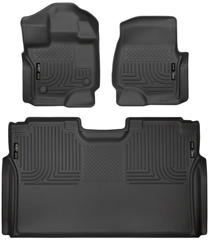 Husky Liners 94041 Weatherbeater Series - 15+ Ford F-150 SuperCrew Cab