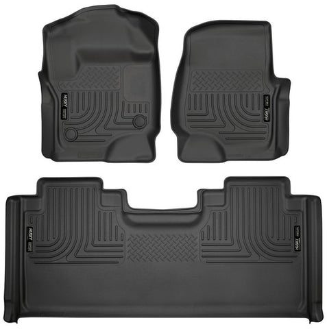 Husky Liners 94071 Weatherbeater Series - 17+ Ford F250/F350/F450 SuperCab