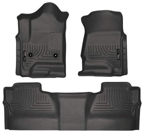 Husky Liners 98231 Weatherbeater Seres - 14-18 Chevy/GMC 1500 & 15-18 Chevy/GMC 2500/3500 Crew Cab
