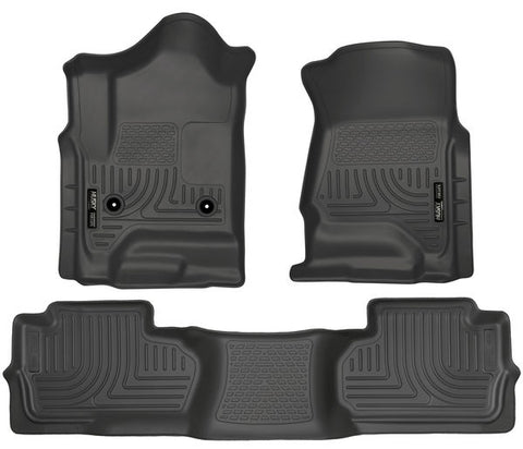 Husky Liners 98241 Weatherbeater Series - 14-19 Legacy Body Style Chevy/GMC 1500 & 15-19 Chevy/GMC 2500/3500 Double Cab