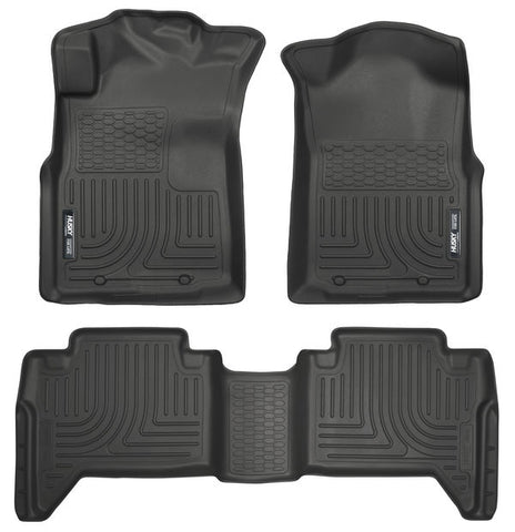 Husky Liners 98951 Weatherbeater Series - 05-15 Toyota Tacoma Double Cab